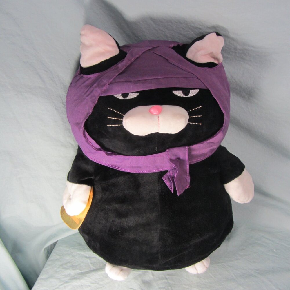 plush ninja cat NWT nezumi kojo amuse 2019 stuffed animal (W2585)